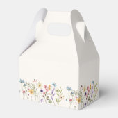 Whimsical Wildflowers Meadow Wedding  Favor Boxes Bedankdoosjes (Achterkant)