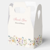 Whimsical Wildflowers Meadow Wedding  Favor Boxes Bedankdoosjes (Geopend)