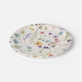 Whimsical Wildflowers Meadow Wedding  Papieren Bordje (Gekanteld)