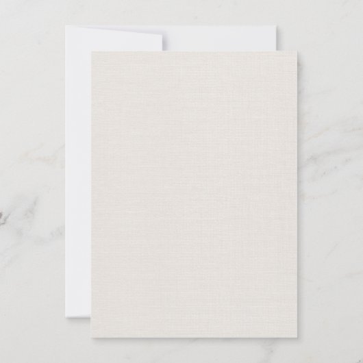 Whimsical Wildflowers Wedding Invitation Kaart (Achterkant)