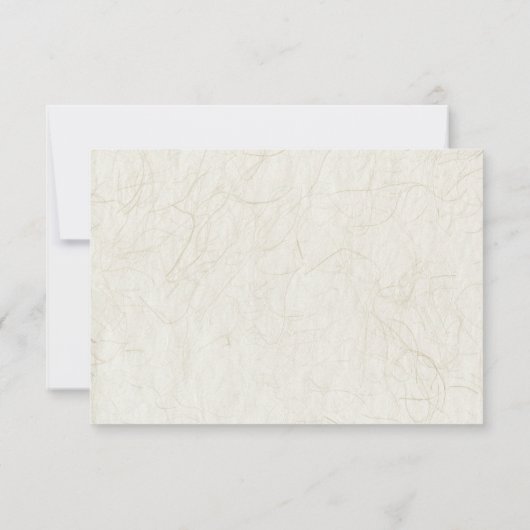 Whimsical Wildflowers Wedding RSVP (Achterkant)