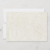 Whimsical Wildflowers Wedding Save The Date (Achterkant)