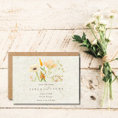 Whimsical Wildflowers Wedding Save The Date