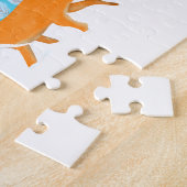 Whimsical Wildlife in Winter Snow Legpuzzel (Zijkant)