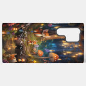 Whimsical Wildlife - Leuke Dierenvossen Paddestoel Samsung Galaxy Hoesje (Achterkant horizontaal)