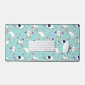 Whimsical Wildlife Wonderland Bureaumat (Keyboard & Muis)