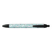 Whimsical Wildlife Wonderland Zwarte Inkt Pen (Achterkant)