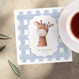 Whimsical Wildlings | Vintage Dieren Baby Shower Servet