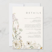 Whimsical Willem Meadow Sage Green All in One Kaart (Achterkant)