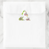 Whimsical Wings: Verbluffend vlinder-thema ontwerp Sticker (Tas)