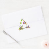 Whimsical Wings: Verbluffend vlinder-thema ontwerp Sticker (Envelop)