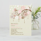  Whimsical Winter Bridal Shower Kaart (Staand voorkant)