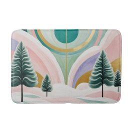 Whimsical Winter Dreamscape Badmat