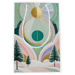 Whimsical Winter Dreamscape Medium Cadeauzakje