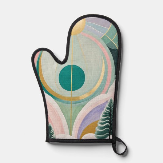 Whimsical Winter Dreamscape Ovenwant (Voorkant)