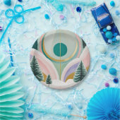 Whimsical Winter Dreamscape Papieren Bordje (Feest)