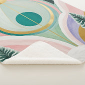 Whimsical Winter Dreamscape Sherpa Deken (3/4)