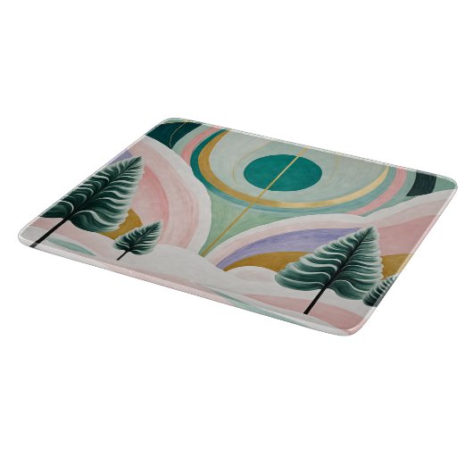 Whimsical Winter Dreamscape Snijplank (Hoek)