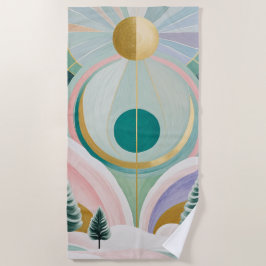 Whimsical Winter Dreamscape Strandlaken