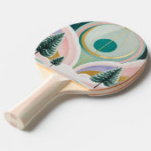Whimsical Winter Dreamscape Tafeltennisbatje (Voorkant Gekanteld)