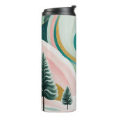 Whimsical Winter Dreamscape Thermosbeker (Gedraaid links)