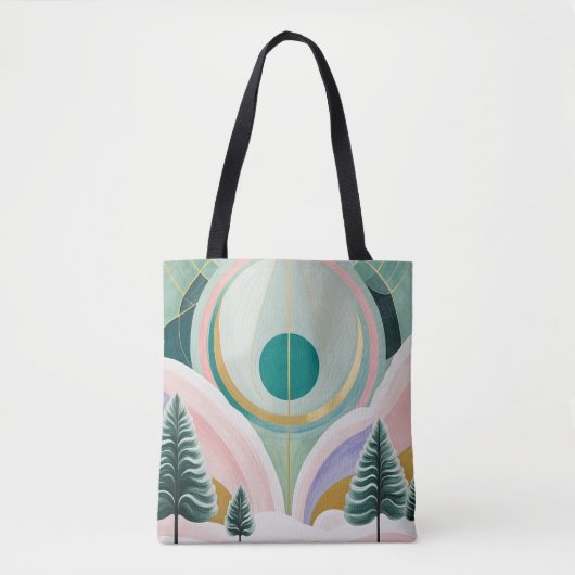 Whimsical Winter Dreamscape Tote Bag (Voorkant)