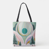 Whimsical Winter Dreamscape Tote Bag (Achterkant)