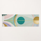 Whimsical Winter Dreamscape Yogamat (Achterkant (horizontaal))