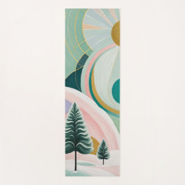 Whimsical Winter Dreamscape Yogamat