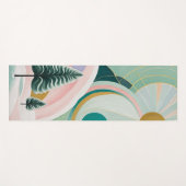 Whimsical Winter Dreamscape Yogamat (Voorkant (horizontaal))