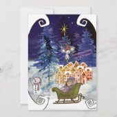 Whimsical Winter Fairy Price is Right Baby Shower  Kaart (Achterkant)