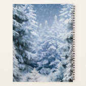 Whimsical Winter Forest Naam wijzigen, Jaar Planner (Achterkant)