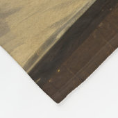 Whimsical Winter nostalgische kerstdeken Fleece Deken (Hoek)