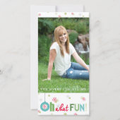 Whimsical winter Oh wat leuk Feestdagenkaart (Voorkant)