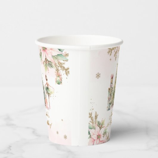 Whimsical Winter Onederland de Notenkraker Papieren Bekers (Rechts)