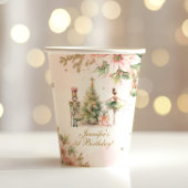 Whimsical Winter Onederland de Notenkraker Papieren Bekers
