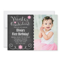 Whimsical Winter Onederland Foto: eerste verjaarda