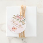 Whimsical Winter Onederland Kerst Bedankt Bedankjes Labels (In situ)