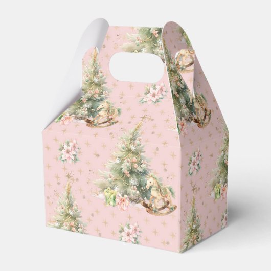 Whimsical Winter Onederland pastel bedankt Bedankdoosjes (Achterkant)