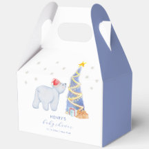 Whimsical Winter Sinterklaas Ijsbeer Baby Shower