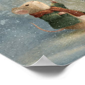  Whimsical Winter Storybook kids Poster (Hoek)