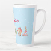 Whimsical Winter Street Holiday Latte Mok (Rechts)