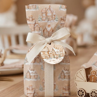 Whimsical Winter Village Gebruiksaanwijzing voor e Tissuepapier