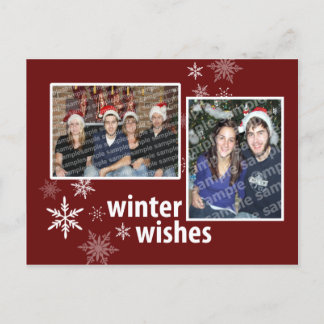 Whimsical Winter Wishes Briefkaart