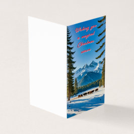 Whimsical Winter Wonderland Kaart