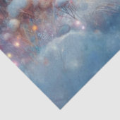 Whimsical Winter Woodland Rabbits Decoupage Tissuepapier (Detail)