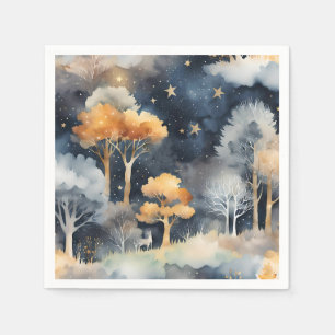 Whimsical Winterlandschap   Servet