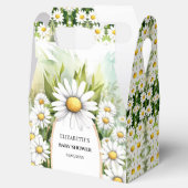 Whimsical Wit Daisy Baby shower Bedankdoosjes (Geopend)