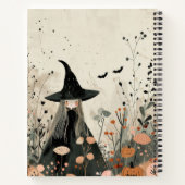 Whimsical Witch Herfst Foliage Mijn Witchy Plans Notitieboek (Achterkant)