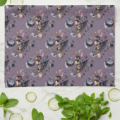 Whimsical Witch Pet en hemelse magie Theedoek (Gevouwen)